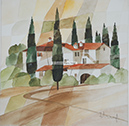A 31, Toskana, 50 x 50 ohne Rahmen